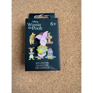 Loungefly Disney Winnie the Pooh‎ Floral Characters Blind Box Pin - Piglet